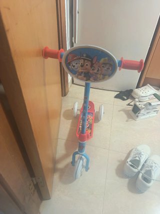 Patinete infantil Paw Patrol 3 ruedas