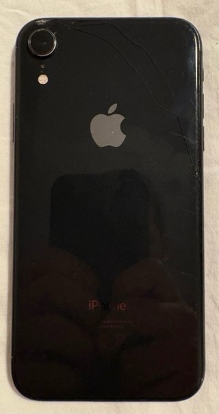 iPhone XR Negro + Funda Transparente