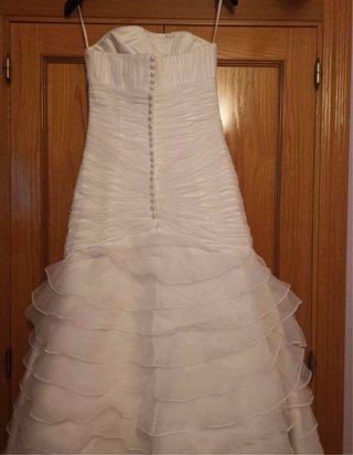 Vestido de Novia Sirena Limpio de tintorería.