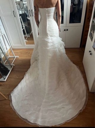 Vestido de Novia Sirena Limpio de tintorería.