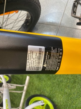 Bicicleta Eléctrica Engwe E26 Amarilla