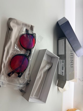 Gafas SHINU Demi Red Cristal Rojo
