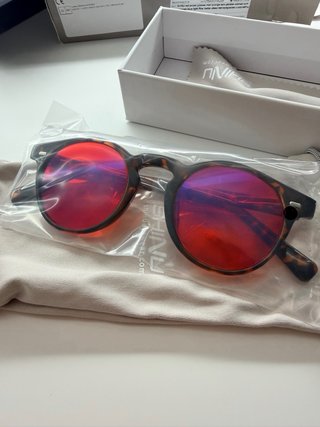 Gafas SHINU Demi Red Cristal Rojo