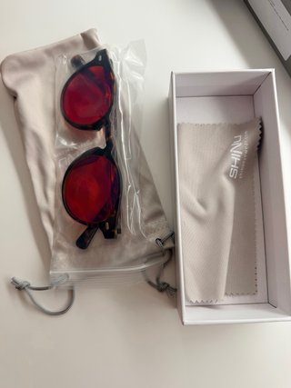 Gafas SHINU Demi Red Cristal Rojo