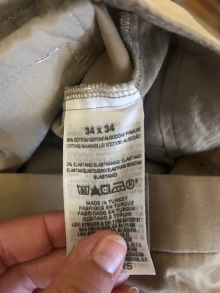 Dockers Extra Slim Fit Pantalones Beige Nuevos