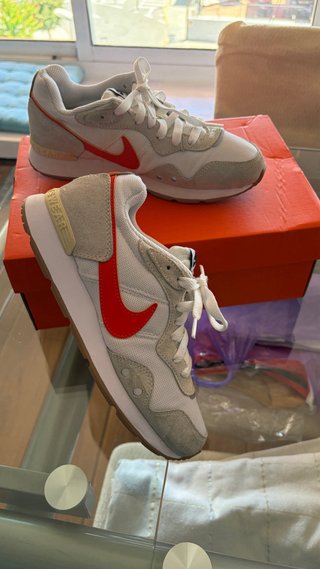Nike Venture Runner Mujer/Niño Gris Blanco