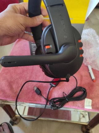 Auriculares gaming USB Q7 para PS4 y PC