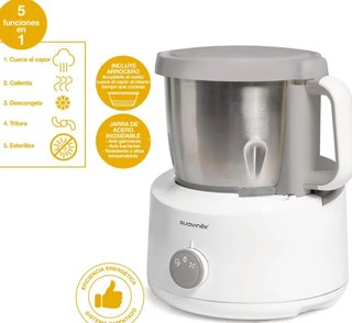 Suavinex Robot de Cocina Bebé 5 en 1