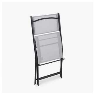 Silla Plegable Metálica Gris NUEVA (x 3)