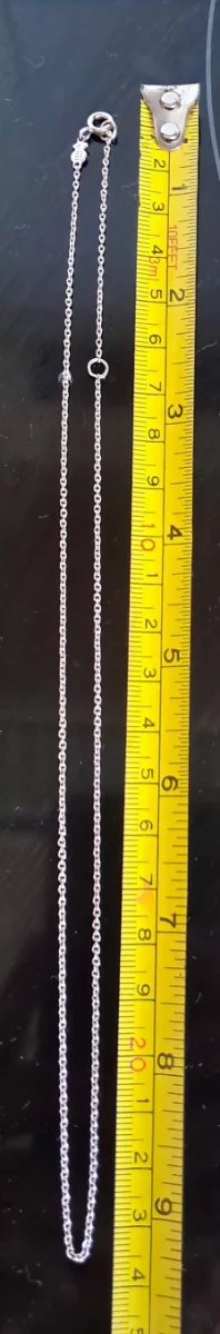 Cadena #Tous Plata recién pulida