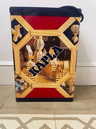 Kapla Juego Construcción Madera 200 piezas
