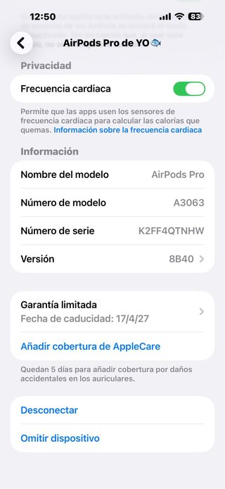 Airpods Pro 3ra Gen