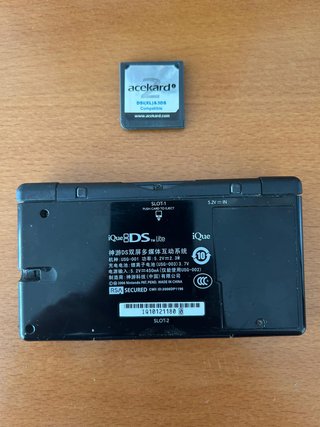 Nintendo DS Lite Negra + Accesorios