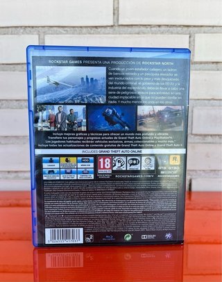 Videojuego GTA V PS4