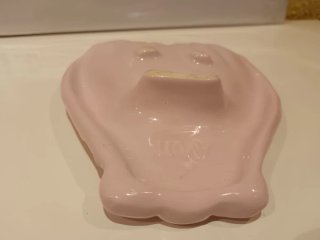 Jabonera Avon Manos Vintage Rosa Porcelana
