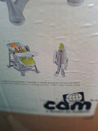 Trona de bebé Cam