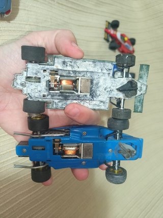 Ocasion lote de coches Scalextric vintage
