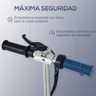 Patinete Eléctrico Plegable Niños de 7-14 Años