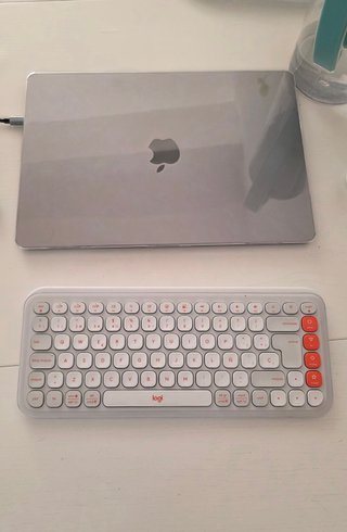Teclado Logitech Pop Icon Keys Inalámbrico Español