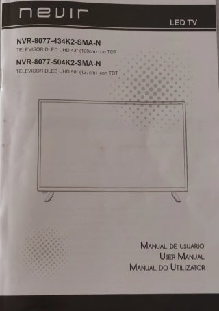 Nevir 50 Smart TV Ultra HD