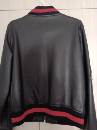 Cazadora Polipiel Bordada Softy Outerwear Talla S