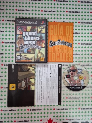 Grand Theft Auto: San Andreas PlayStation 2