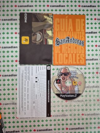 Grand Theft Auto: San Andreas PlayStation 2