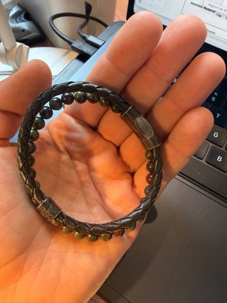 Pulsera Rochet trenzada con cierre magnético