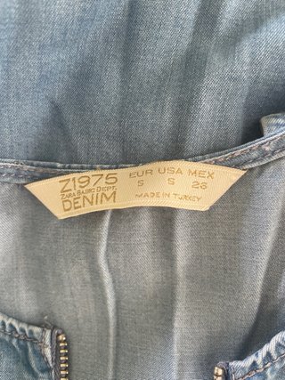 Vestido vaquero fino azul claro