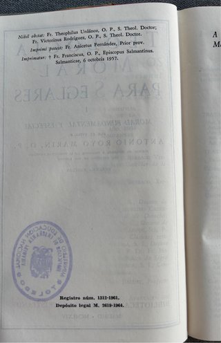 Teologia Moral Seglares I Royo Marin 1964 BAC