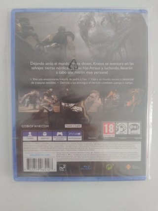 PRECINTADOS. God of War Ragnarök PS5 y GoW PS4