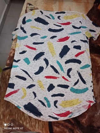 Camiseta estampada hombre