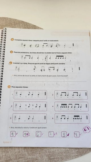 Música i dansa. 5 Primària. Tempo