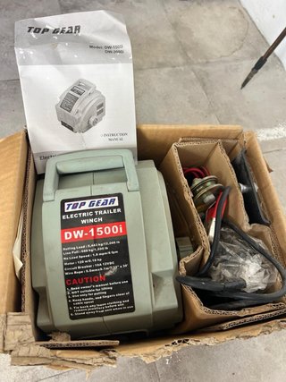 Nuevo Winche Eléctrico Top Gear DW-1500i