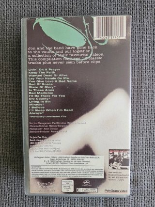 VHS Bon Jovi - Cross Road The best off...