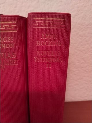 Novelas de misterio colección Aguilar