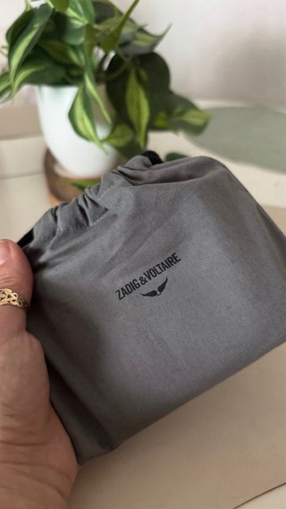 Monedero Zadig&Voltaire Negro y Dorado