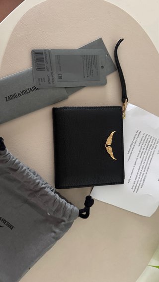 Monedero Zadig&Voltaire Negro y Dorado