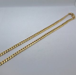 Cadena de oro de 18k. Peso: 11.06 gr.