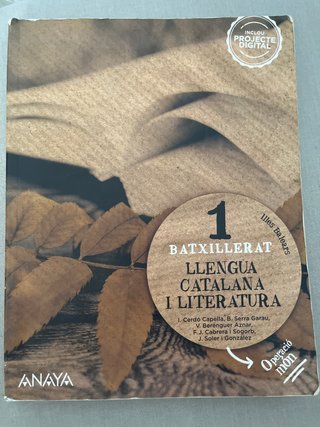 Llengua catalana i literatura 1.