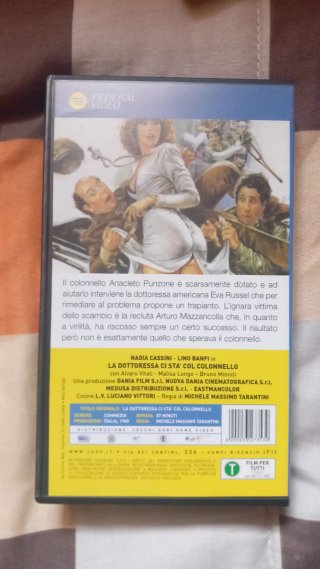 VHS La Dottoressa ci sta col colonnello