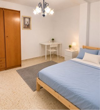 Habitación para pareja en Carcaixent