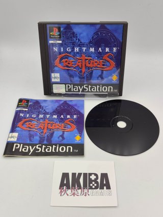 Nightmare Creatures PS1 PAL ES