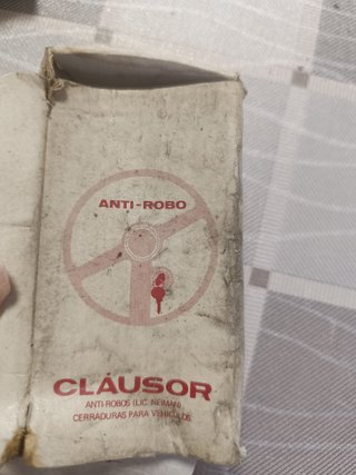 Antirrobo Clausor R12 R6 Original