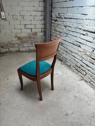 Conjunto de 3 sillas vintage de madera