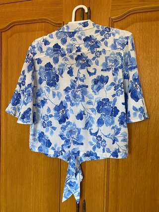 Camisa de verano manga corta Mango mujer Talla S