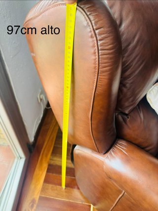 Sillón relax piel auténtica