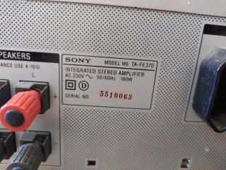 Etapa de potencia Sony