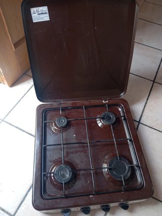 Cocina de gas portátil 4 fuegos