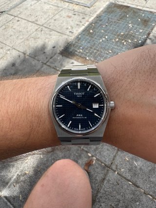 Tissot PRX 40mm Reloj Acero Azul